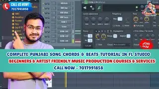 Complete Punjabi Song Chords & Beats Tutorial | Mix-Master Course | Fl Studio Tutorial | Beat Making