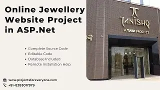 Online Jewellery Shopping Website Project in ASP.Net with SQL Server | dotnet projects
