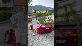 Guidare un ASSEGNO MILIONARIO 💰#FerrariF40 #benzina #leggenda #motore #granturismo