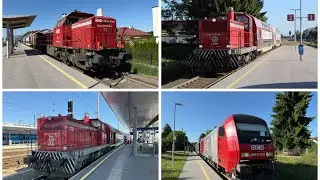 Diesels on the GKB/Graz-Köflacher Bahn - 2/7/25