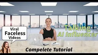 Create TALKING AI AVATAR Using FREE AI TOOLS | How To Create Your Own TALKING AI AVATAR | AI Avatar