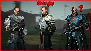Shadow fight 3 Boss Sarge Evolution (Chapter 1 vs Shadow fight arena vs June's plane)