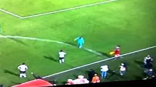 Santos corinthians arbitro se vuelve loco con el spray