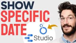 How to Show a Specific DATE in Google Data Studio (Step by Step)