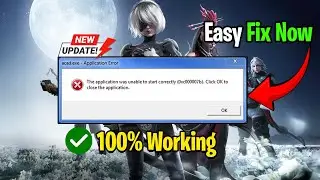 Fix Error 0xc00007b | Application Unable to Start Correctly (2025 Guide – Windows & Games Fix)