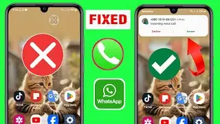 How To Fix WhatsApp Call Not Showing on Screen (2024) || Fix WhatsApp Call Not Showing on Display