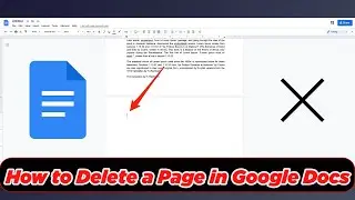 [GUIDE] How to Delete a Page in Google Docs (100% Working)