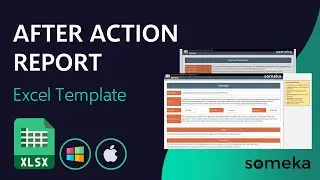 After Action Report | Excel Template | AAR Reporting File