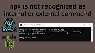 React JS is not installing   NPX or NPM not recognized Error #coding #react