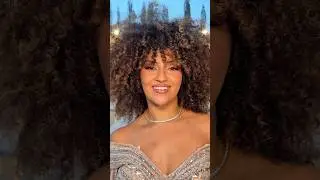 J’ai choisis la robe numéro 2 pour le mariage de ma sœur 😏🤍💍 #curlyhair
