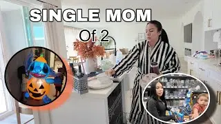 DAY IN THE LIFE OF A SINGLE MOM OF 2 