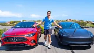 Tesla Model 3 vs Mercedes CLA EV:  Is the luxury worth it?