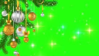 Christmas Tree Green Screen  Animation || christmas wishes for family || merry christmas Animation