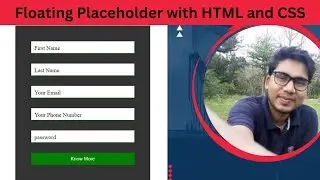 Floating Placeholder with HTML and CSS