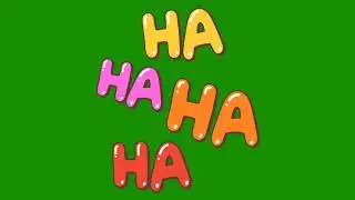 Ha Ha Ha Animation Green Screen(FREE TO USE)