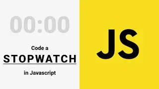 Code A Stopwatch in Javascript