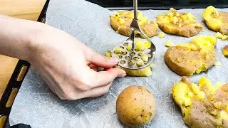 NON-BORING POTATOES for the party dinner: tasty and so EASY to cook! Side dish 