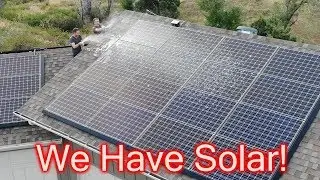 We Can Finally Turn On Our Solar Panels!