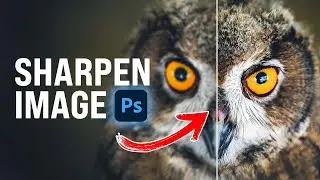 SHARPEN Your Images in SECONDS in Adobe Photoshop!