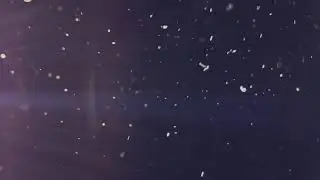 Shimmering Dust Moving Through Sunlit Air Inside A Room With Cold Light - Free HD Vfx Footage