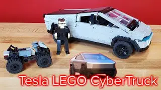 Tesla Cybertruck Built from LEGOs!