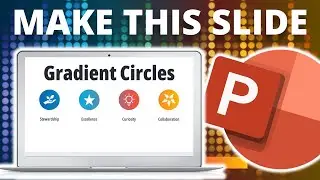 How to Make Gradient Circles in PowerPoint! 🔥[PPT TRICKS]