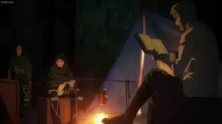 Attack on Titan Season 4 Episode 10 -The Survey Corps drink The Wine