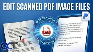 How to Convert Image Based PDF into Editable Text with OCR | Convert PDF Files