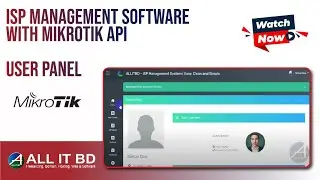 ISP Management Software With Mikrotik API  || User Panel
