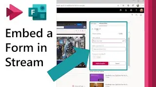 How to embed a Form in Stream // Make your Forms interactive in a video!
