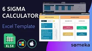 Six Sigma Calculator Excel Template | Measure the Quality Level of your Process!