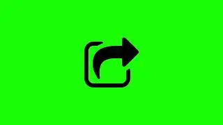 green screen social media button free to use