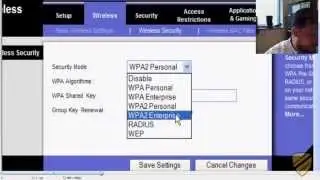 Wireless Encryption options and RADIUS