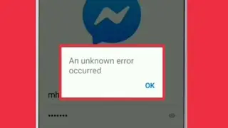 Facebook An Unknown Error Occurred Fix