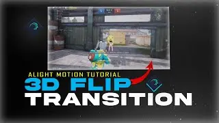 3d flip transition tutorial alight motion | Alight motion free preset XML
