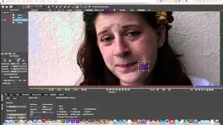 Removing a Blemish using mocha Pro for Digital Makeup.