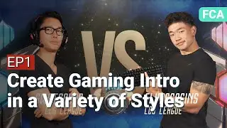Create Gaming Intro in a Variety of Different Styles | Filmora Creator Academy
