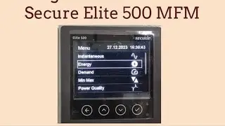 Secure Elite 500 MFM - Change CT Ratio & PT Ratio