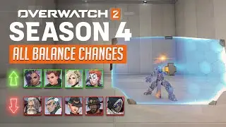 Overwatch 2 - EVERY HERO CHANGE for SEASON 4