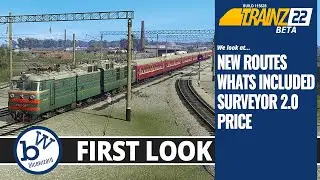 Trainz 22 BETA First Look - Price - Routes - Surveyor 2.0 - Locos - Menus (Beta build 115628)