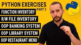 5 Beginner Python Exercises to Test You Knowledge and Learn Python | With Practical Application
