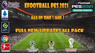 PES 2021 UPDATES SEASON 22-23 || ALL IN ONE ( AIO ) || NEW FULL UPDATE ALL PACK || SMOKEPATCH