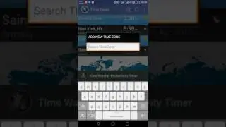 Time Zone Converter Android Application