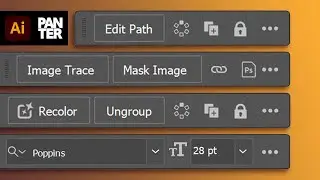 How to Use the NEW Contextual Task Bar in Illustrator 2023