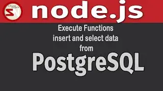 Node.js PostgreSQL Tutorial: Calling Functions & Database Operations