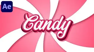 Stylize Text Animation in After Effects - Motion Graphics Text Animation Tutorial After Effects