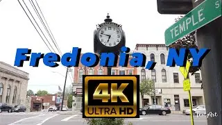 【4K】Fredonia, NY - Day Walk