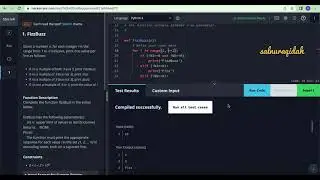 Hackerrank FizzBuzz Solution with Python