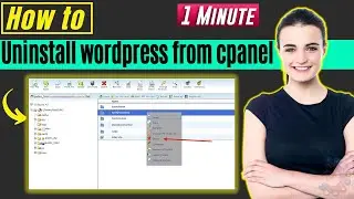 How to uninstall wordpress from cpanel 2026