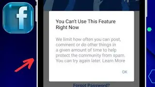 How to Fix Login Error You Can’t Use This Feature Right Now on Facebook